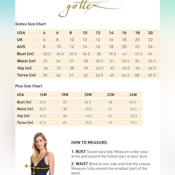 NWT Gottex Rose Bud Stylish Bandeau Bikini Top Women’s Bathing Suit size 12 - Picture 6 of 7